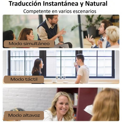 Traducción instantánea en tus oídos